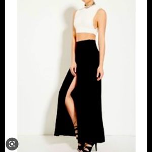 Forever21 A-slit long skirt